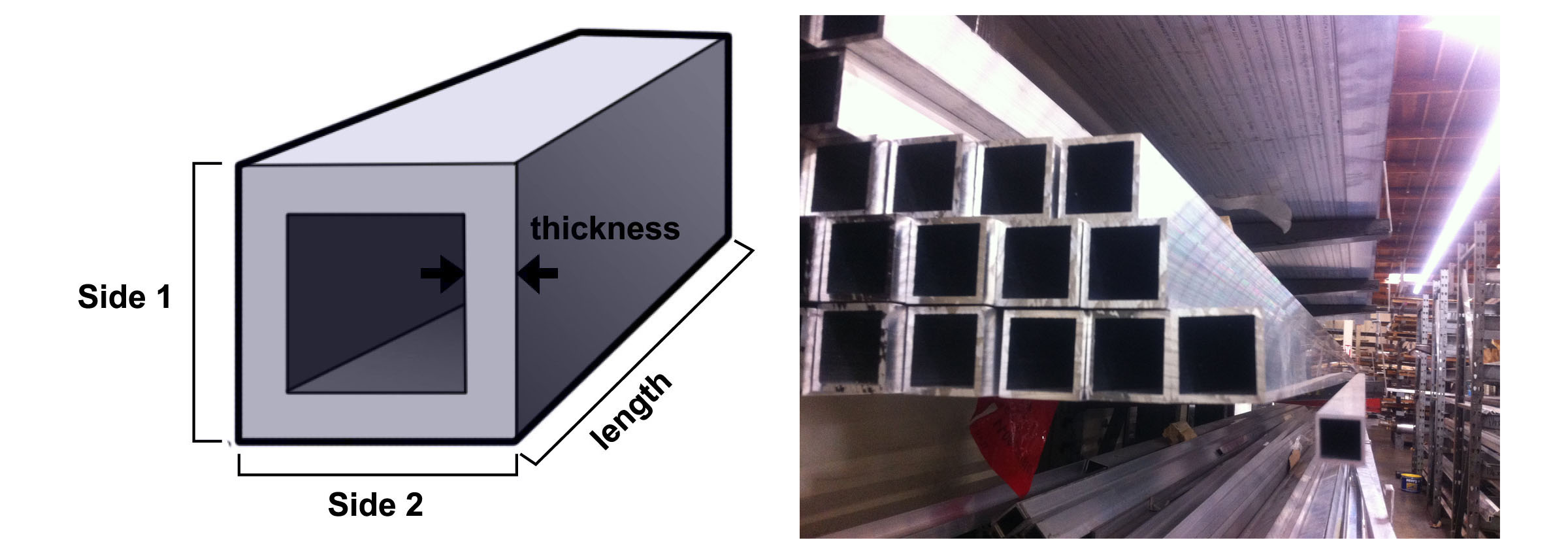 Aluminum Box Beam Dimensions The Best Picture Of Beam